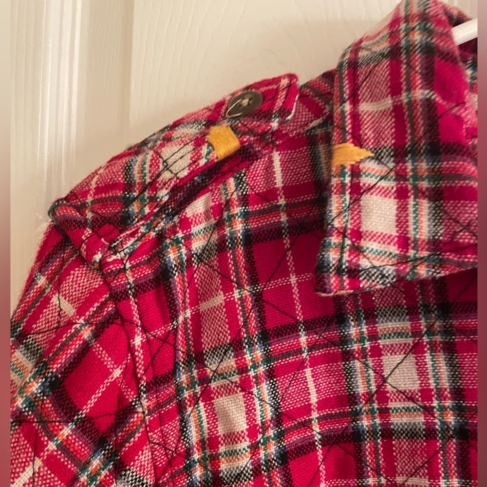 PRPS heavy quilted/padded flannel, sz M-L (see description) Badass! - Picture 8 of 17